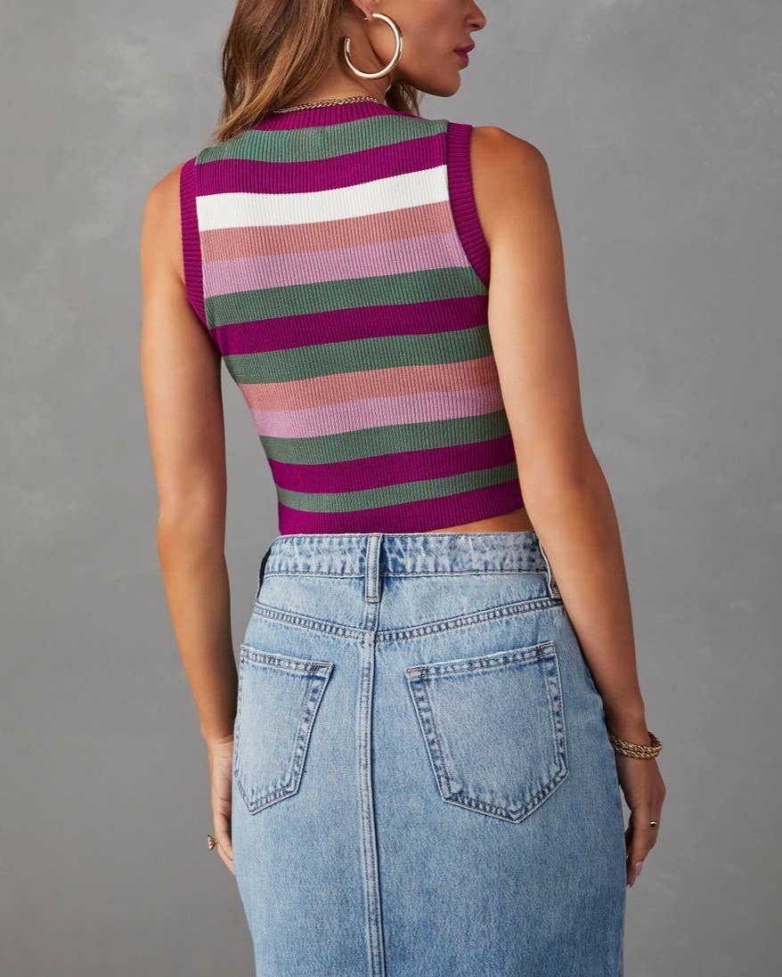 REESE Slit Denim Midi Skirt