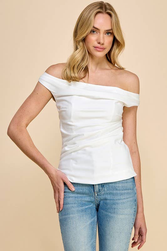 TALIA OFF SHOULDER TOP
