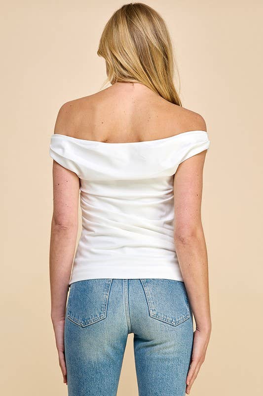 TALIA OFF SHOULDER TOP