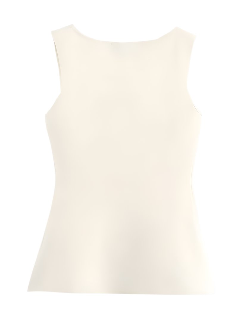 ROSIE SLEEVELESS BUTTON-UP VEST