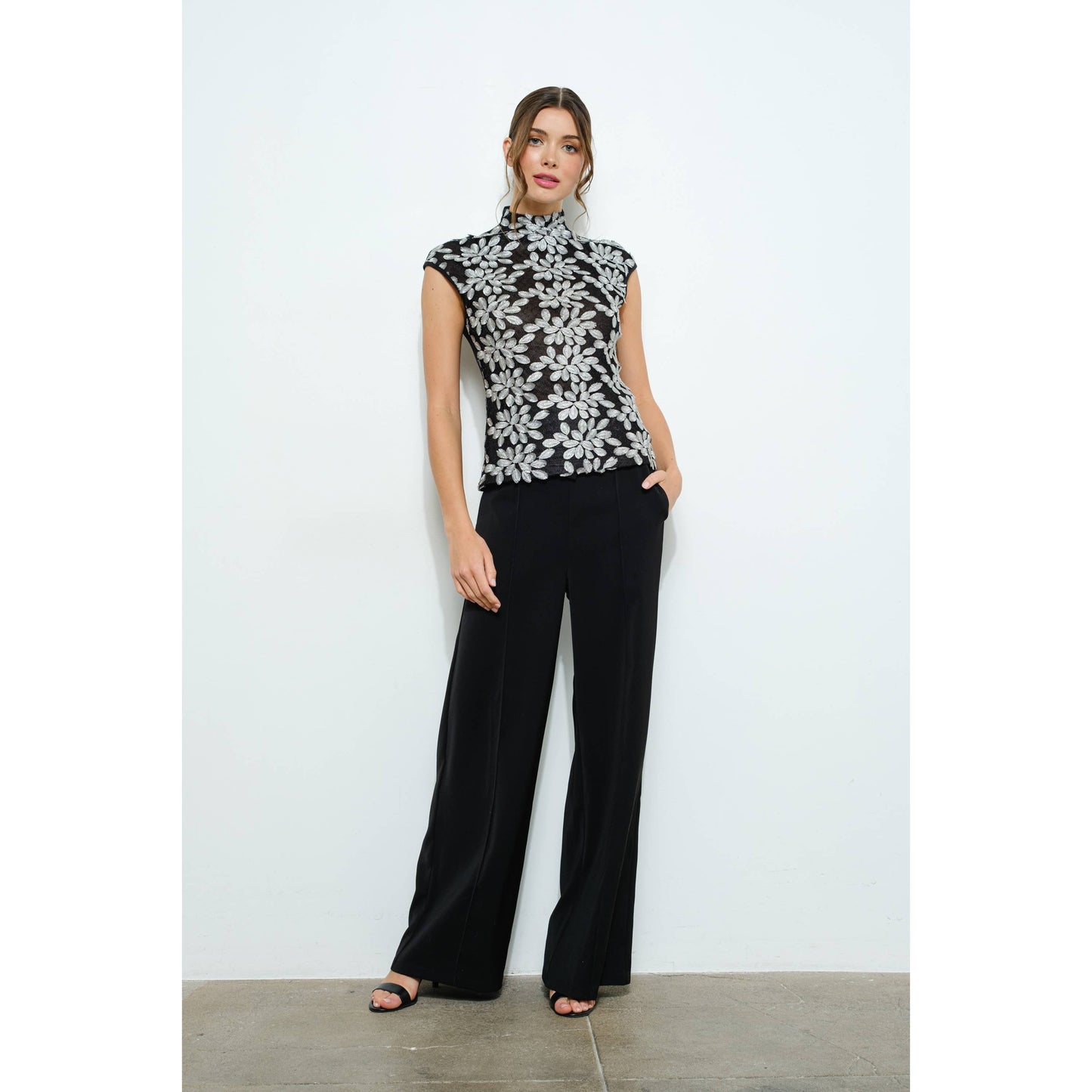 AMAYA High-Neck Top