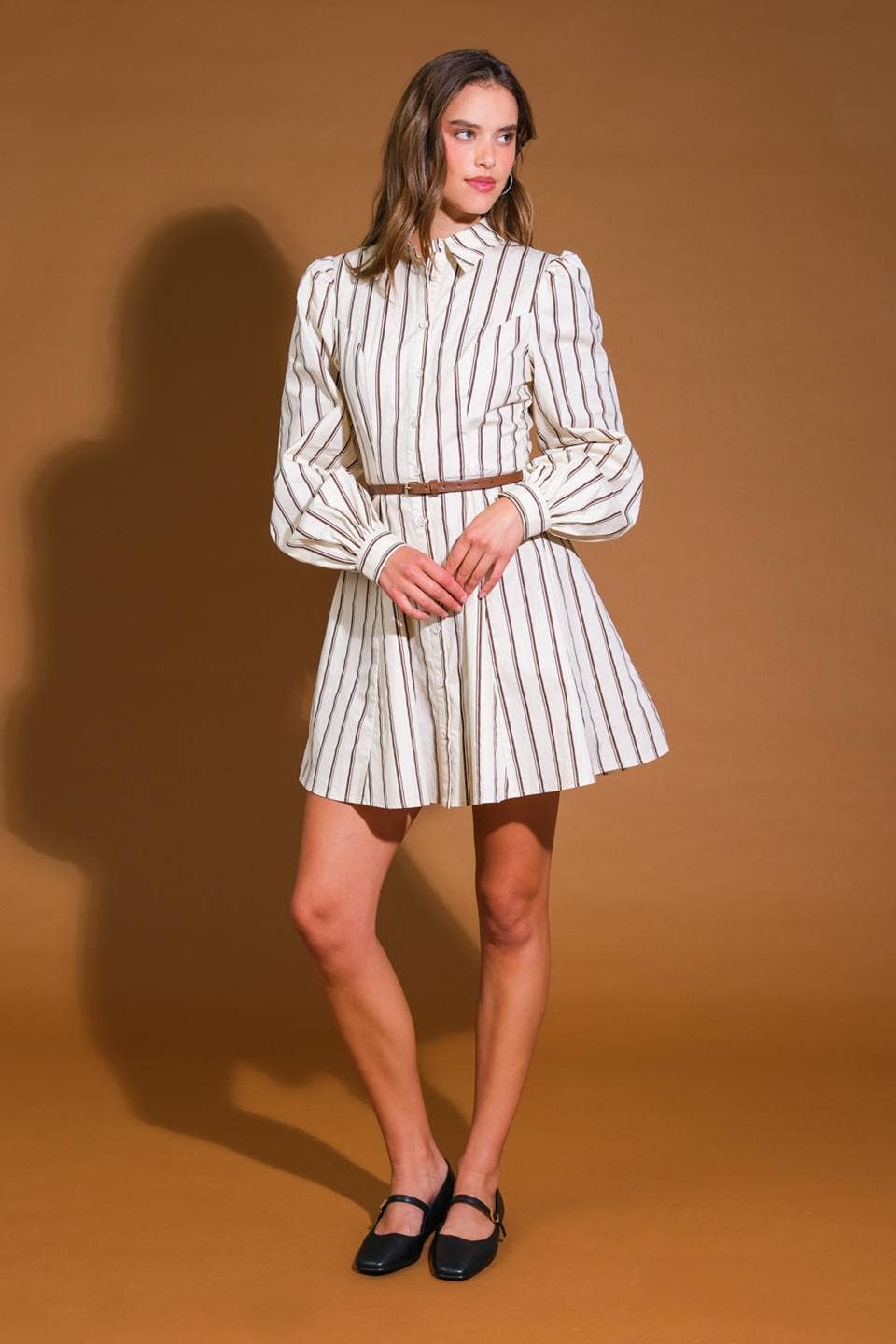 GAIA STRIPED DRESS