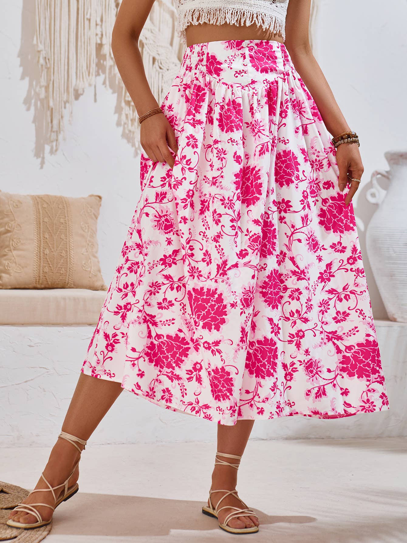 DAHLIA MIDI SKIRT