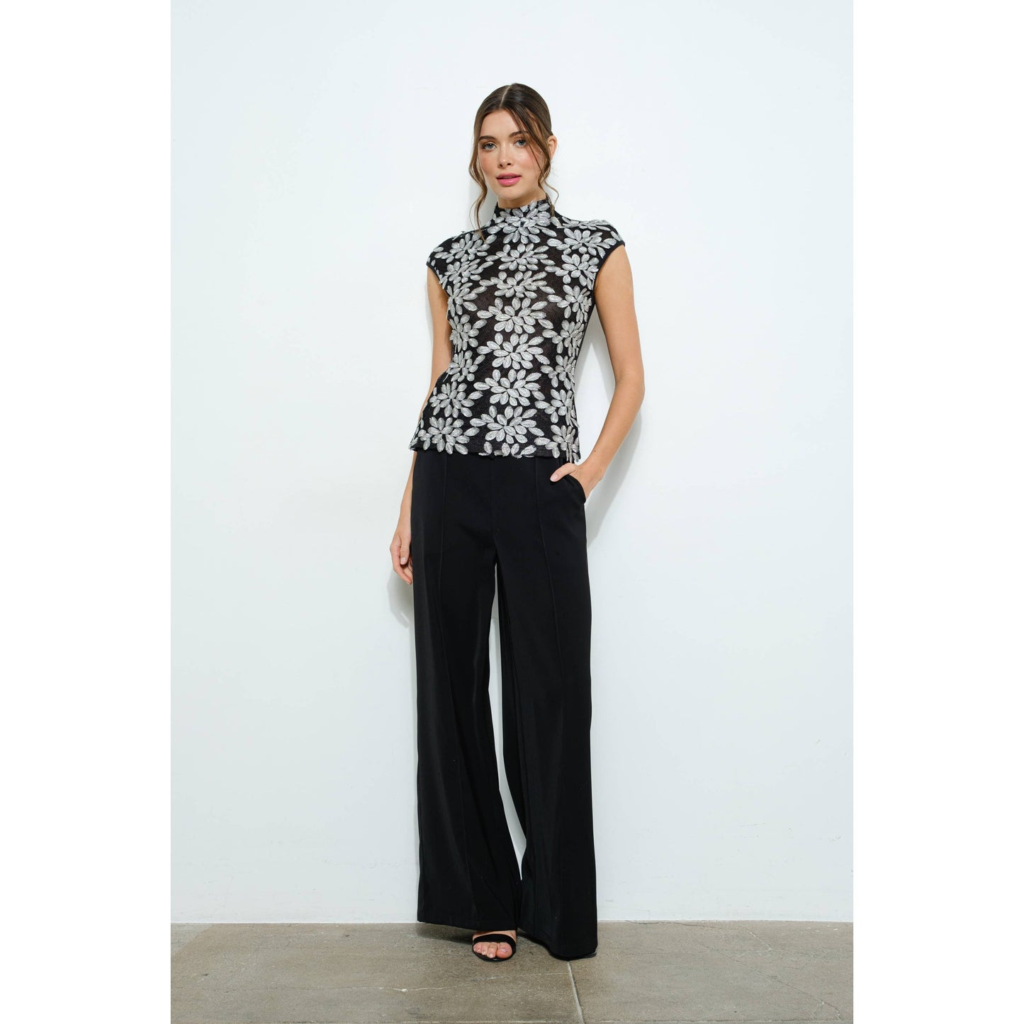 AMAYA High-Neck Top