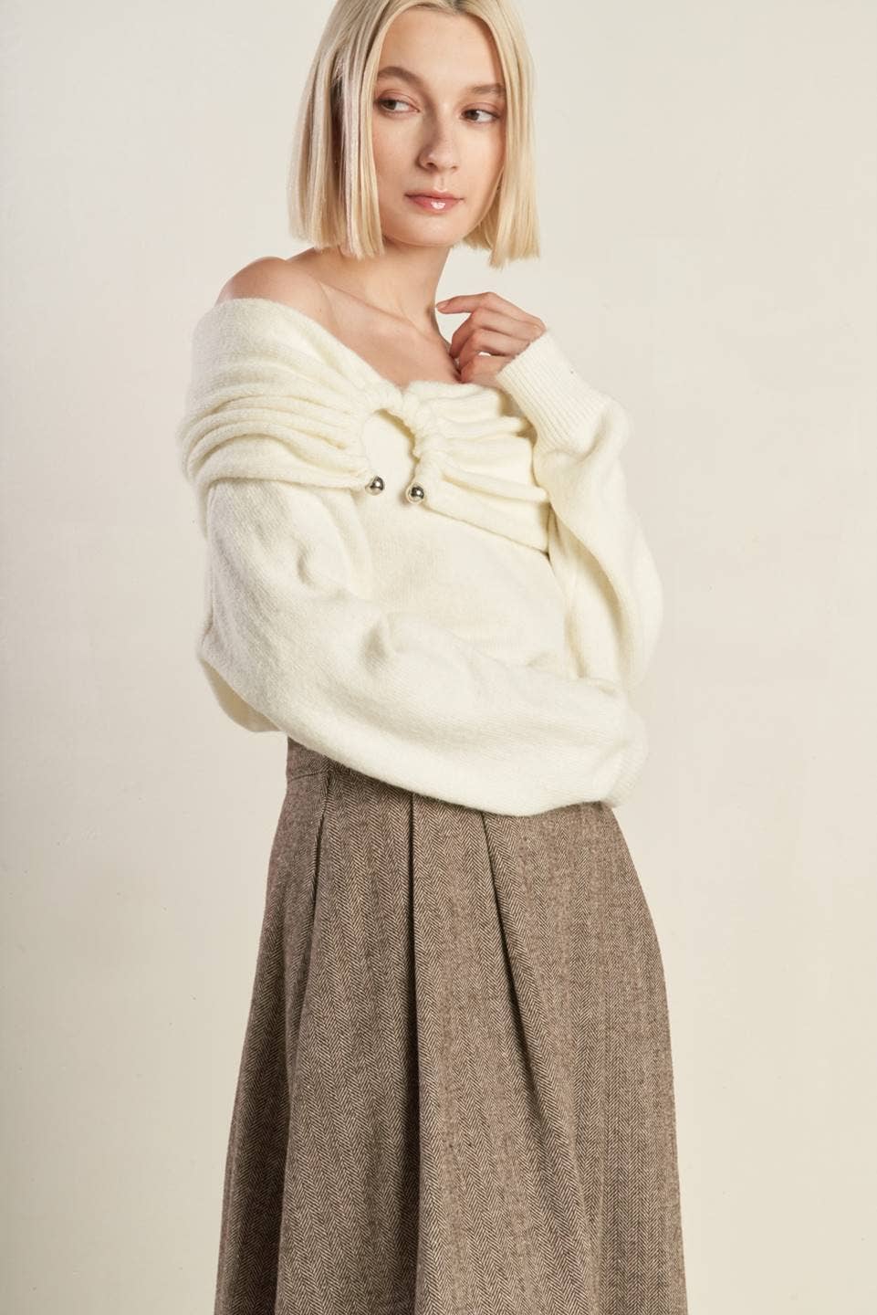 HANNAH SWEATER KNIT TOP